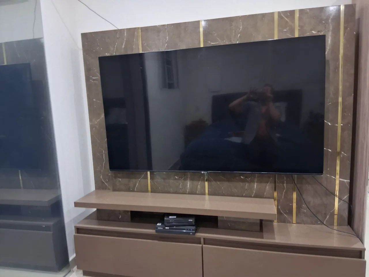 Rack Sala  com Painel TV 65 polegadas  - Foto 4