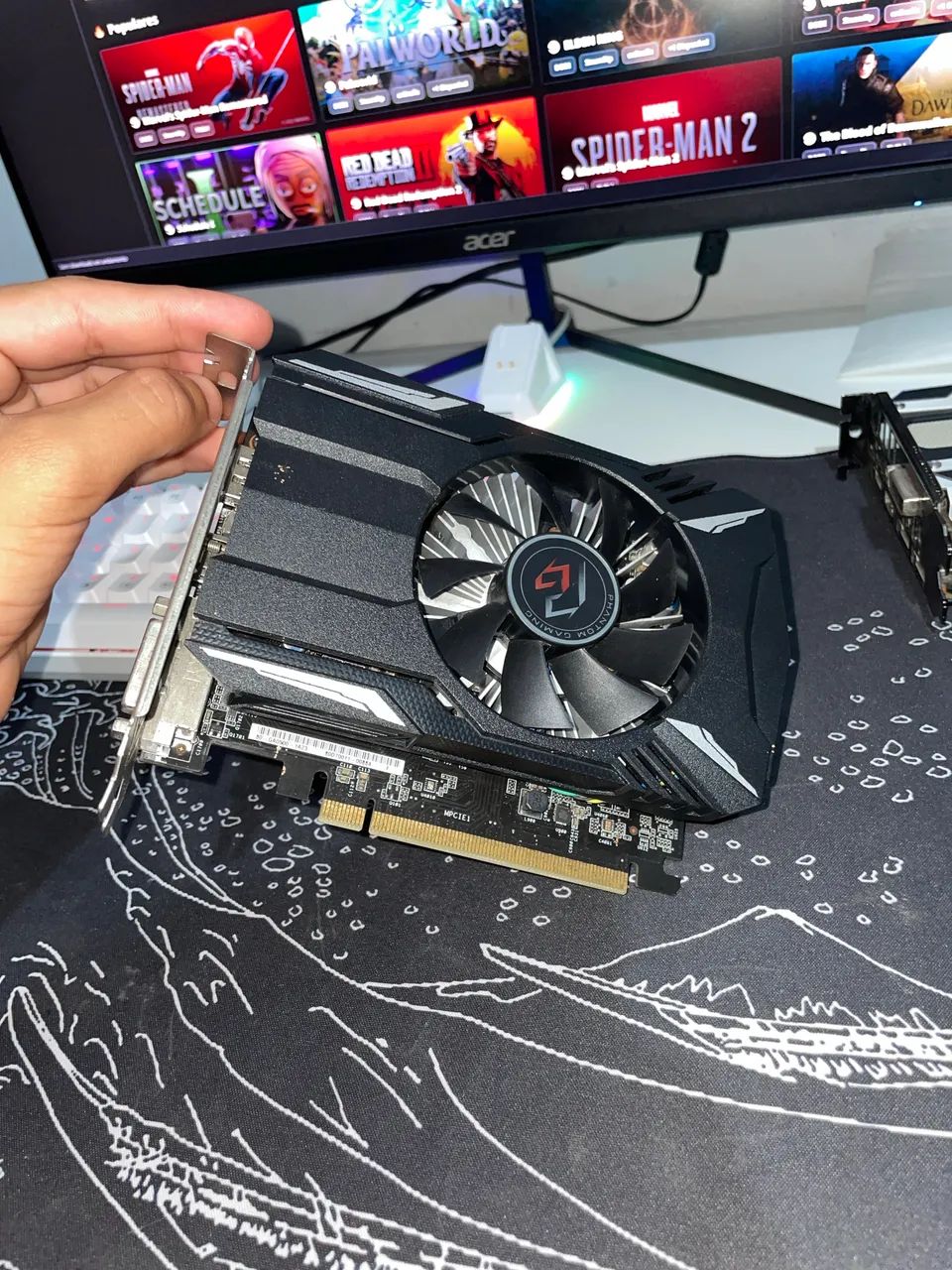 rx550 (não da video)