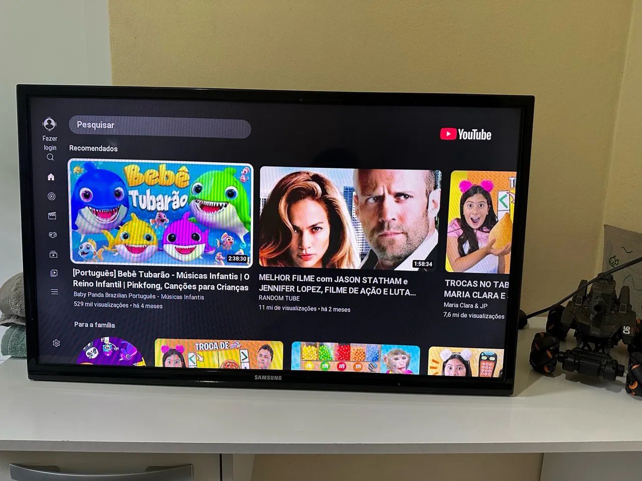 Smart TV Samsung 32 Polegadas  - Foto 4