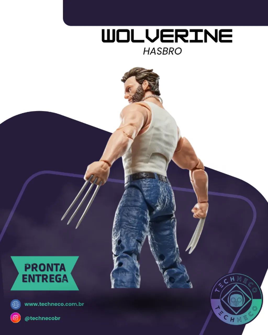 WOLVERINE - MARVEL LEGENDS - DEADPOOL LEGACY COLLECTION - Foto 3