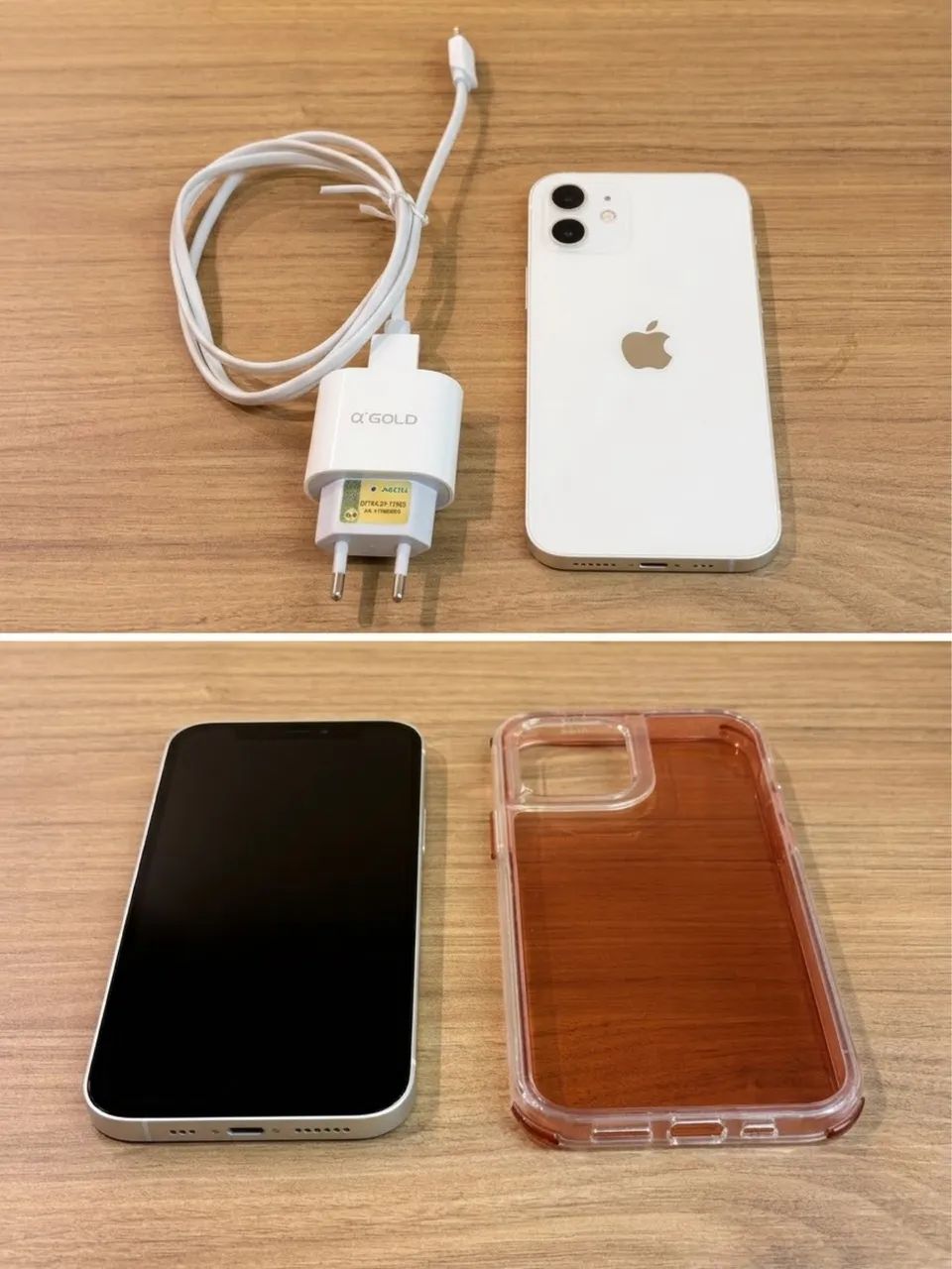 iPhone 12 128GB Branco - Com Carregador e Capinha - Foto 2