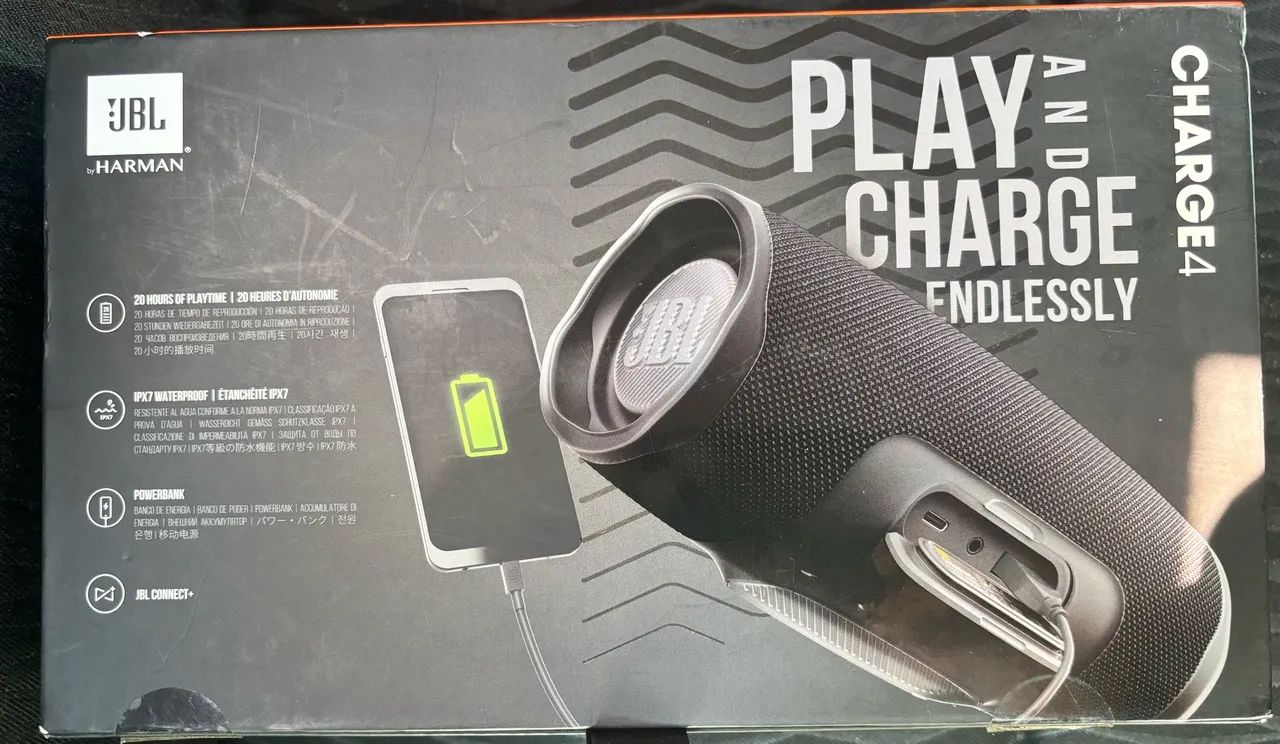 Caixa de som JBL Charge 4 - Foto 5