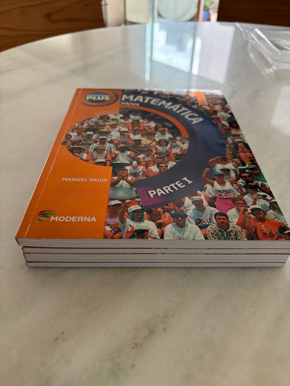 Coleção Moderna Plus Matemática 1 - Manoel Paiva - 4 Livros - Estado de Novo - Foto 4
