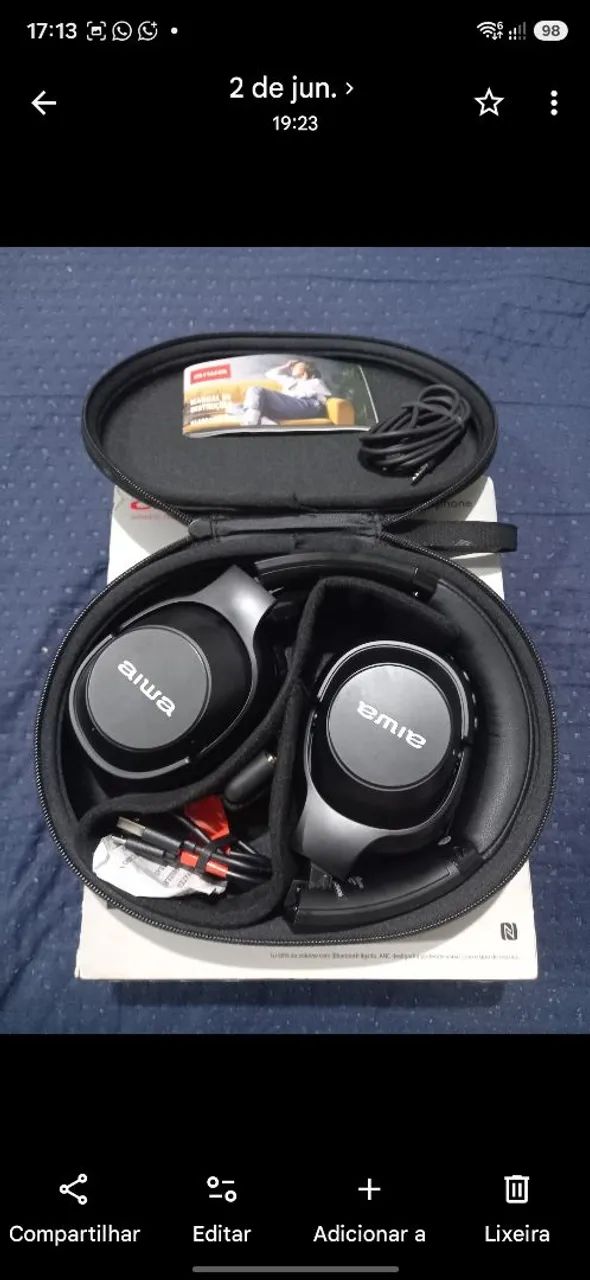 Fone Bluetooth aiwa  - Foto 2