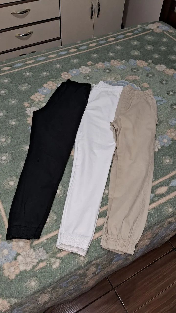 Kit 3 Calças Jogger Masculinas - Foto 3