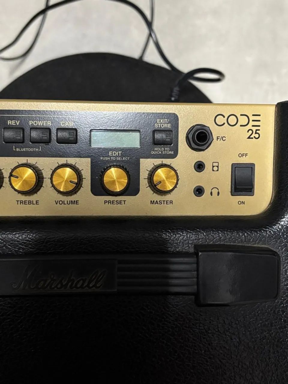 Amplificador Marshall CODE25 - 25W - Digital - Bluetooth e USB - Foto 3