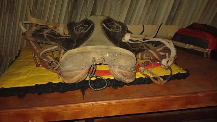 Vendo sela de vaquejada original de competição com cabeçada freio e baxeiro - Foto 5