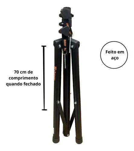Kit com 2 tripé pedestal Staner profissional - Foto 3