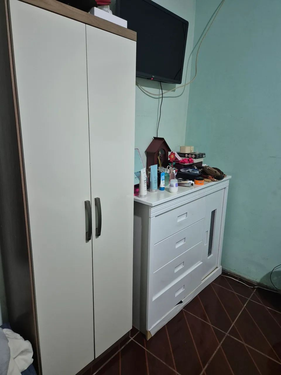 Cama, sapateira, guarda roupa,  - Foto 2