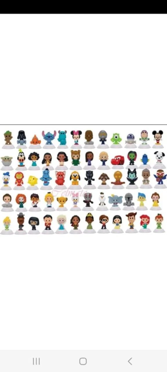 Coleção completa Disney 100 anos Mcdonalds nova LACRADA c 62 personagens 