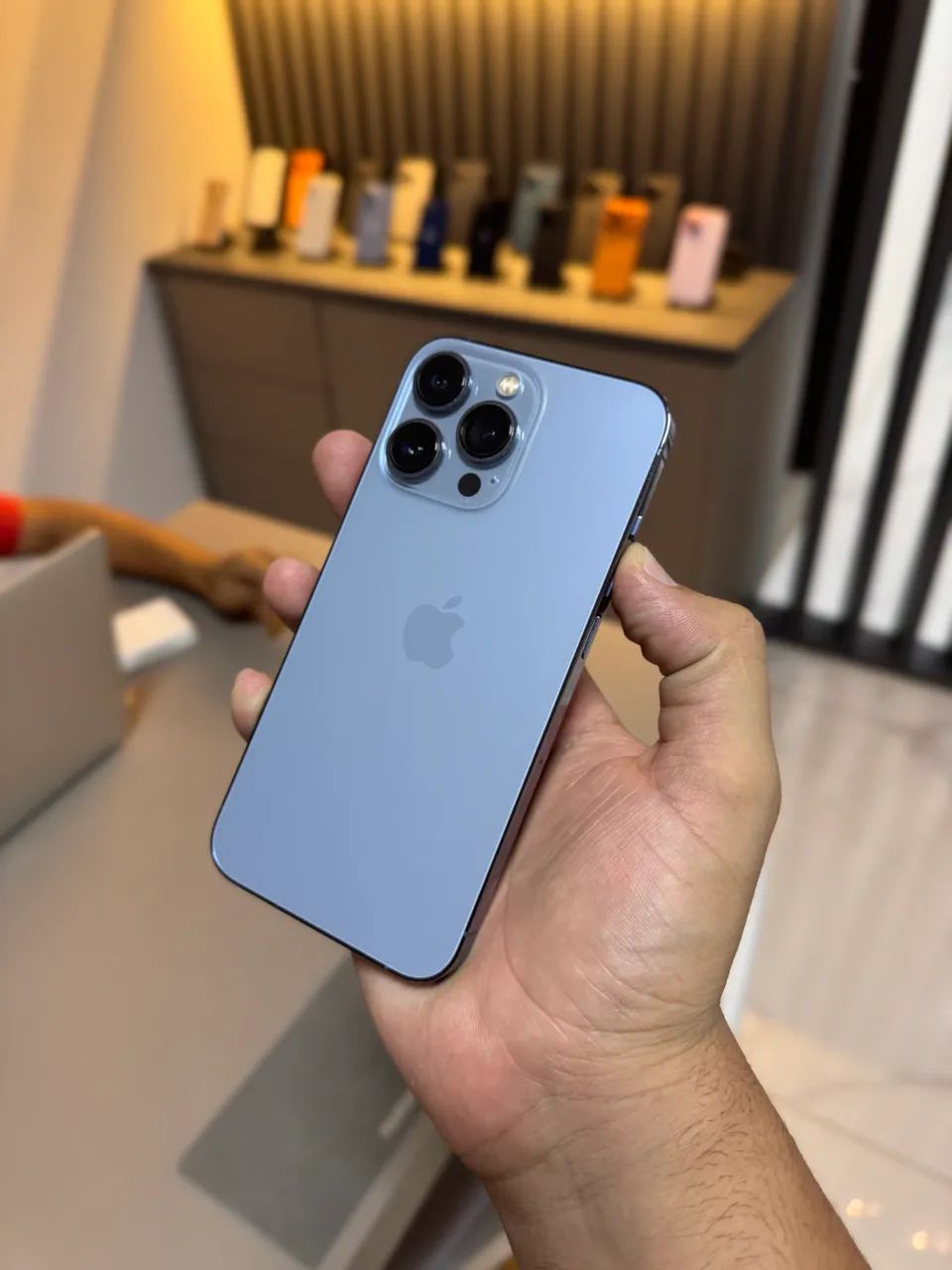 IPHONE 13 PRO 128 GIGAS SEMI NOVO AZUL