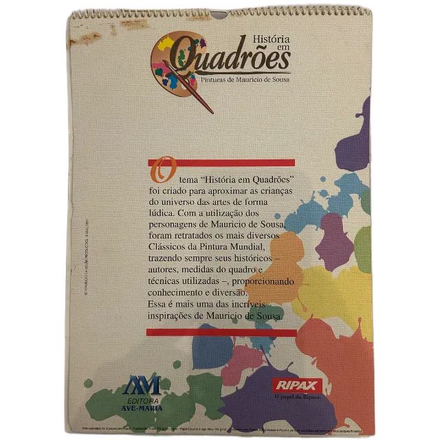 Calendário 2002 Mauricio de Sousa História em Quadrões - Foto 2