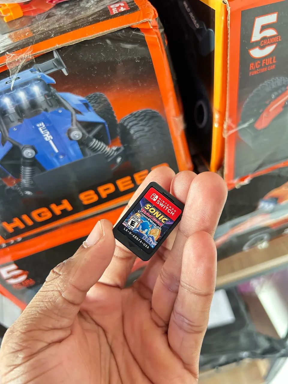Cartucho de jogo do sonic do Nitendo switch V2 - Foto 4
