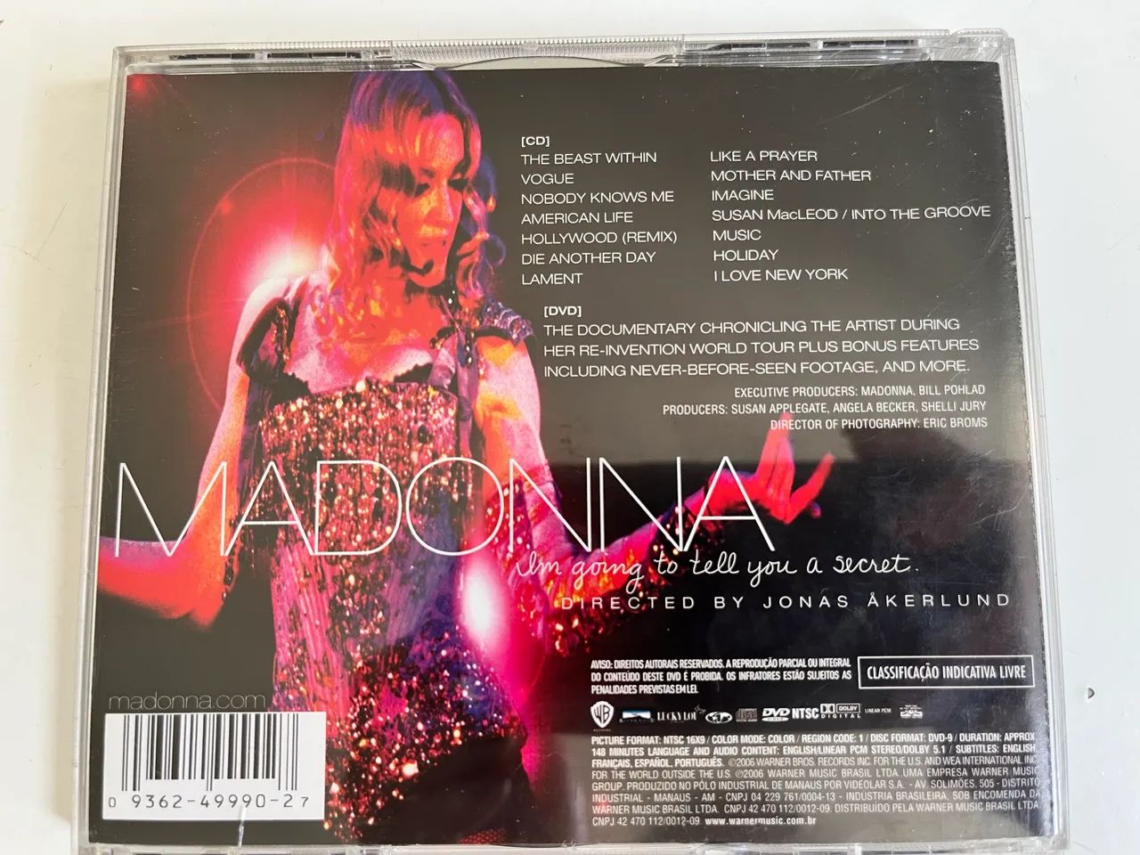 CD + DVD  MADONNA 