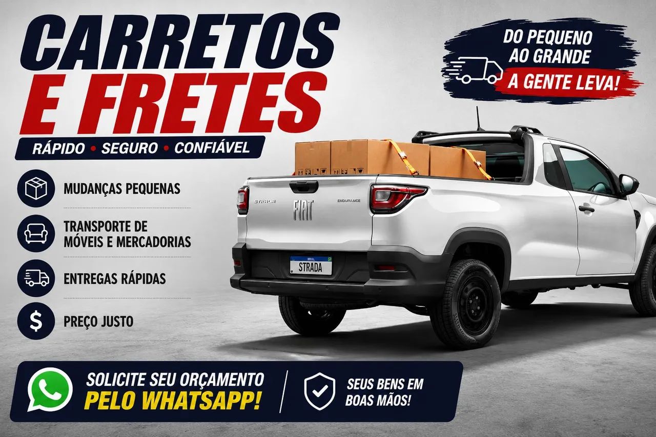 Carreto e frete 