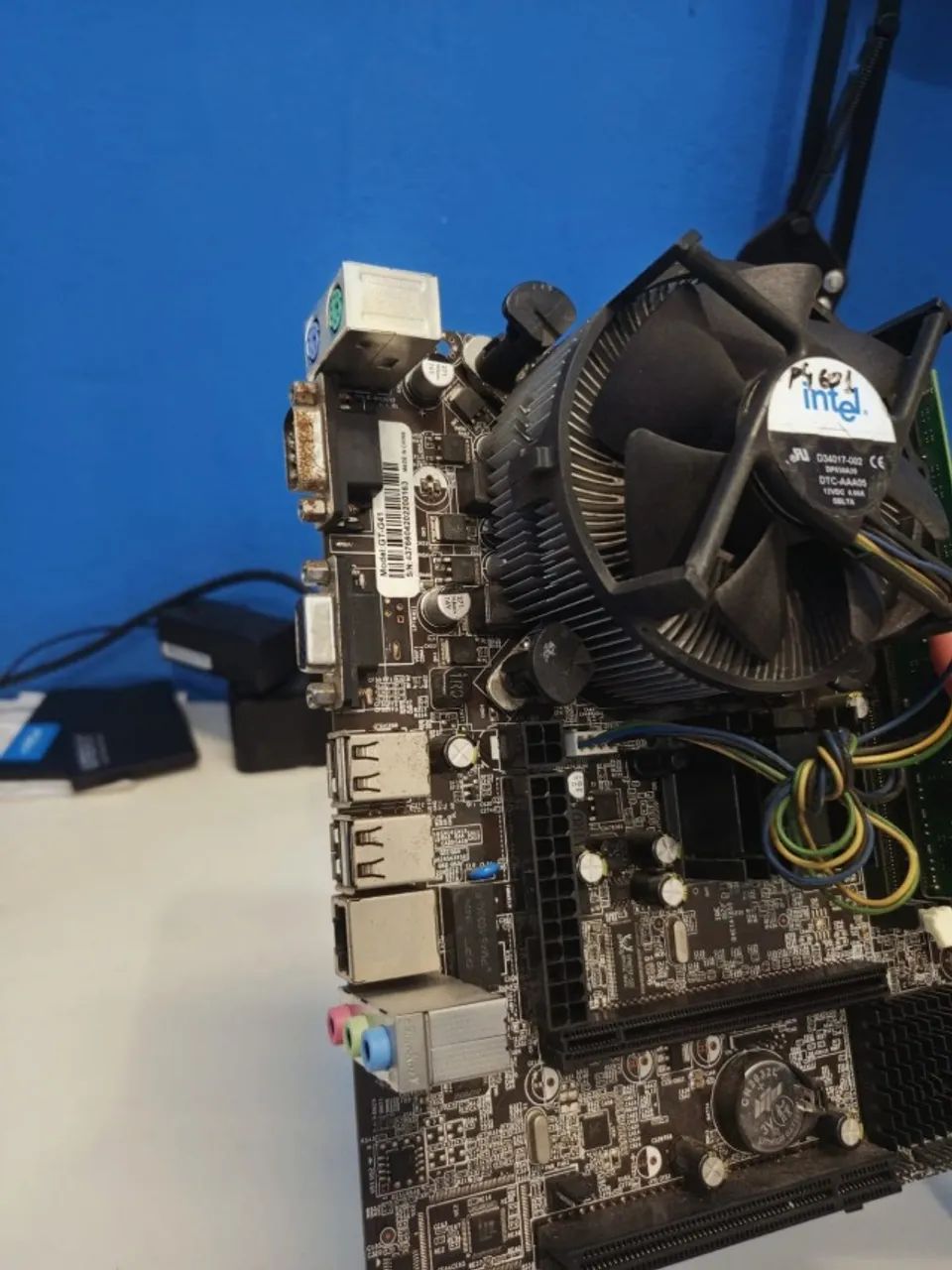 2 Placa Mãe G41 Socket 775 - Funcionando 100% - Acompanha CPU + RAM 4GB - Foto 5