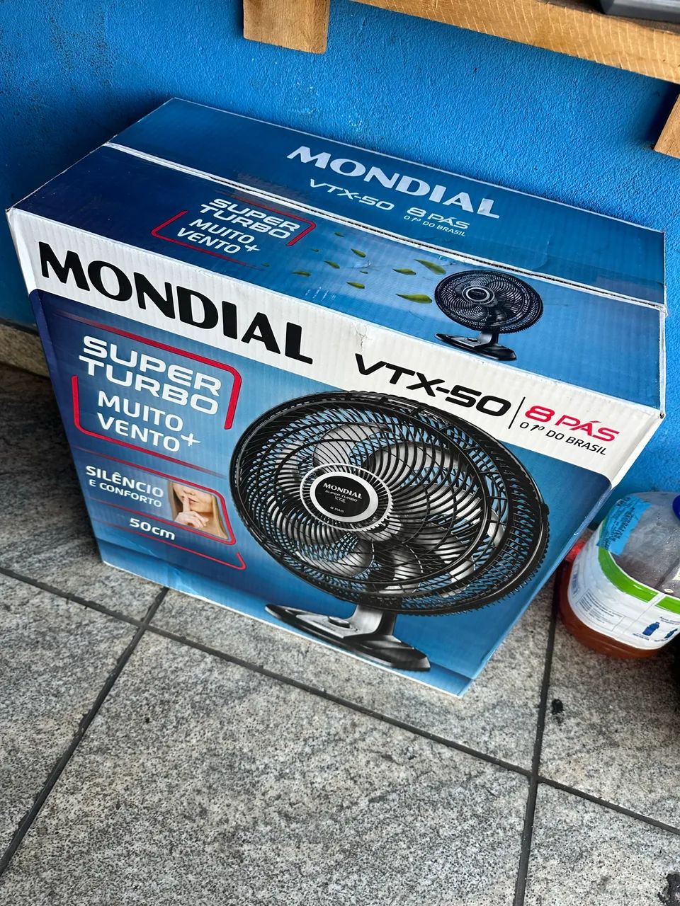 Ventilador Turbo 8 Pás 