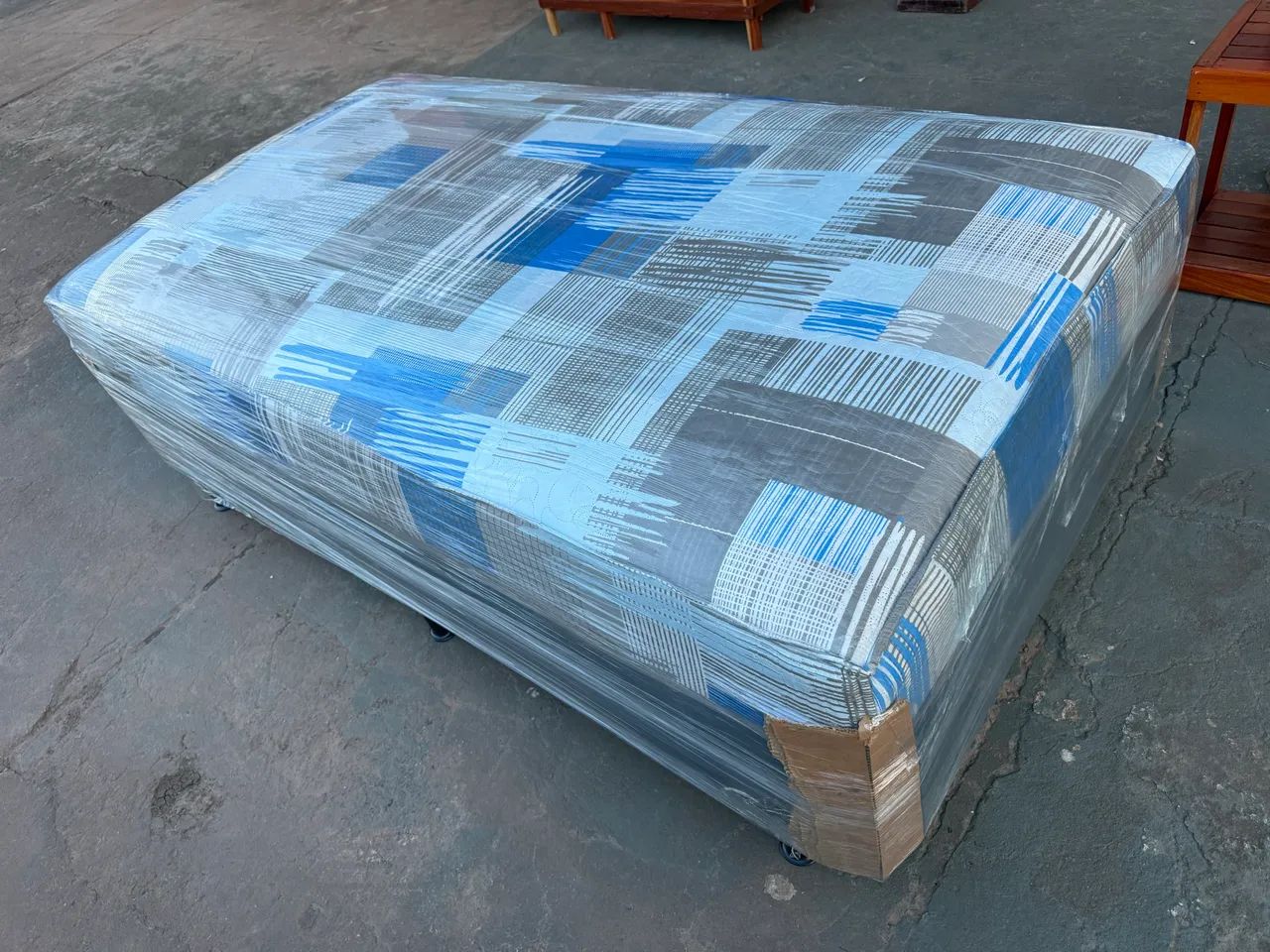 Cama solteirão mola ensacada nova - Foto 2