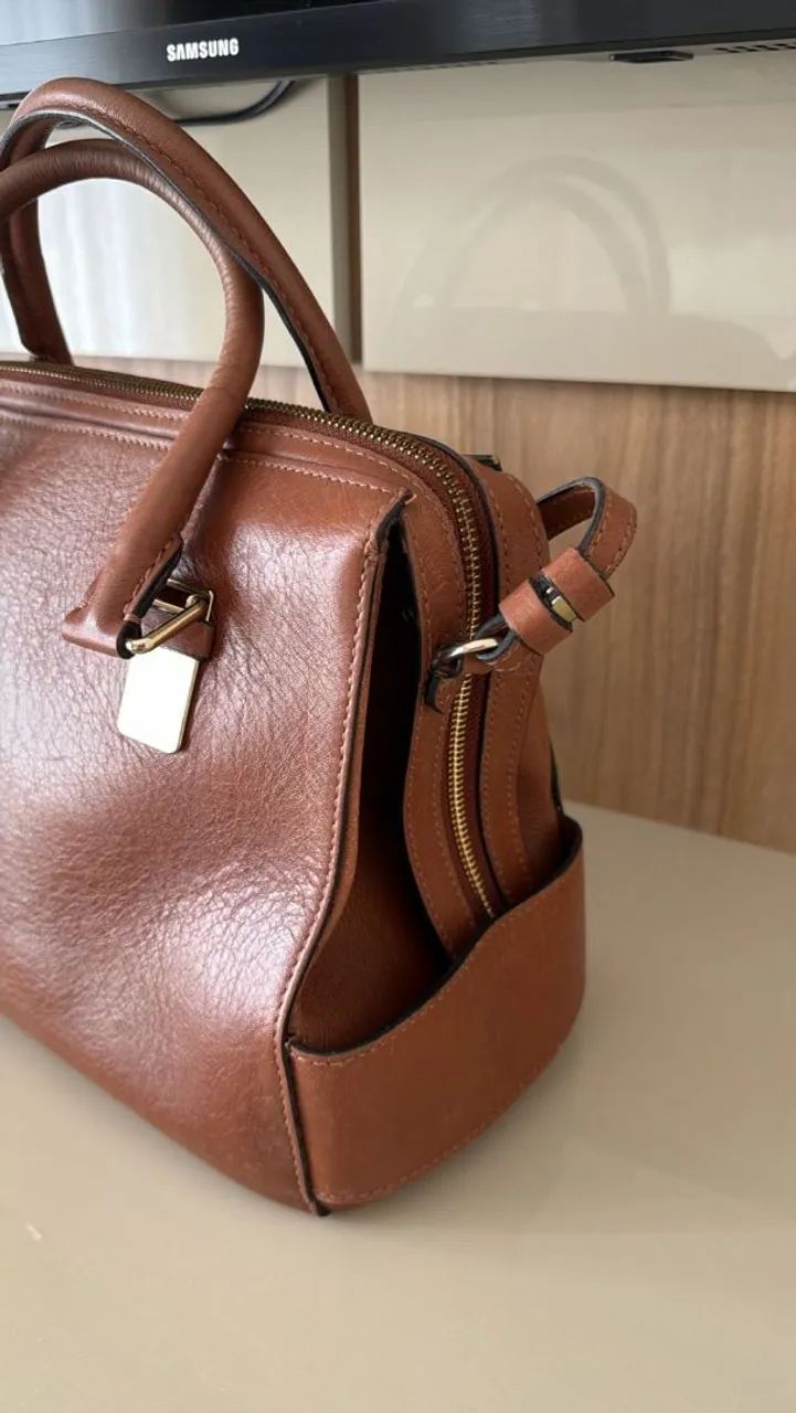 Bolsa de couro  - Foto 4