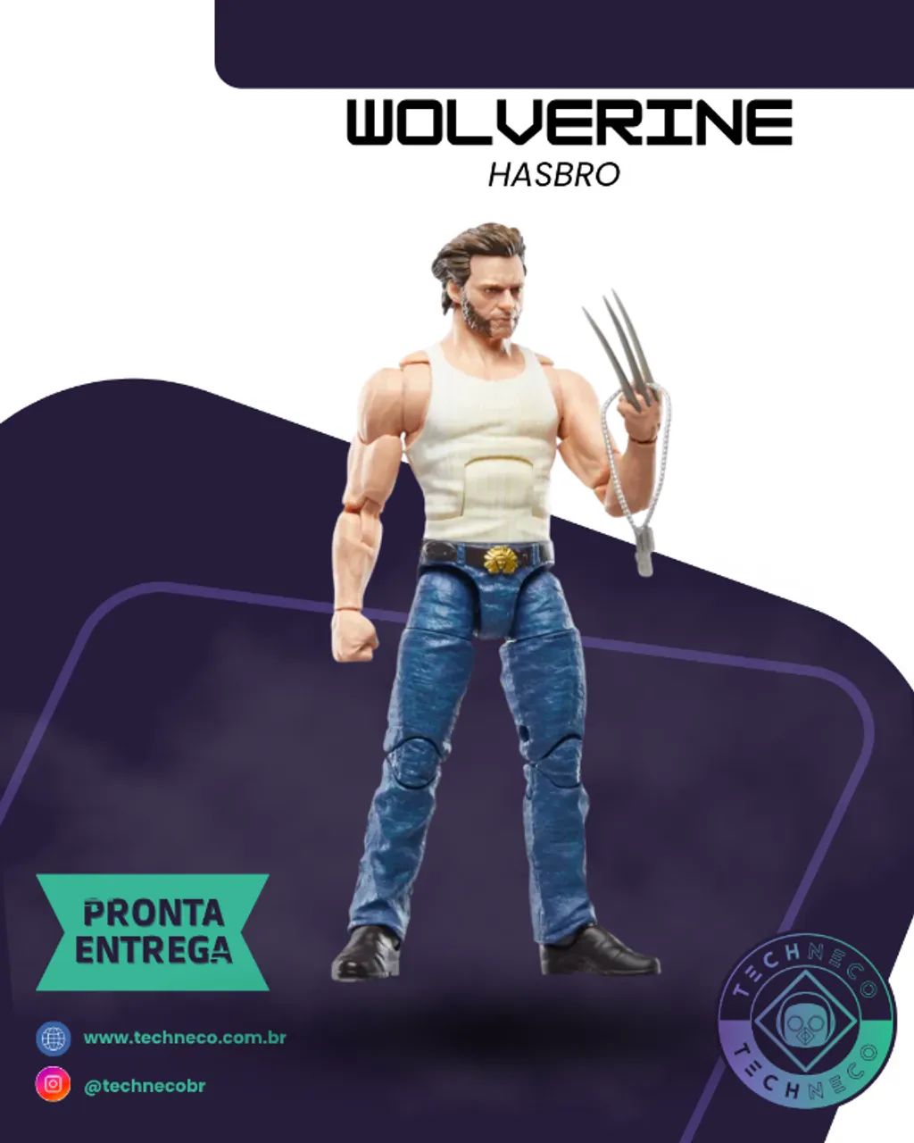 WOLVERINE - MARVEL LEGENDS - DEADPOOL LEGACY COLLECTION - Foto 4