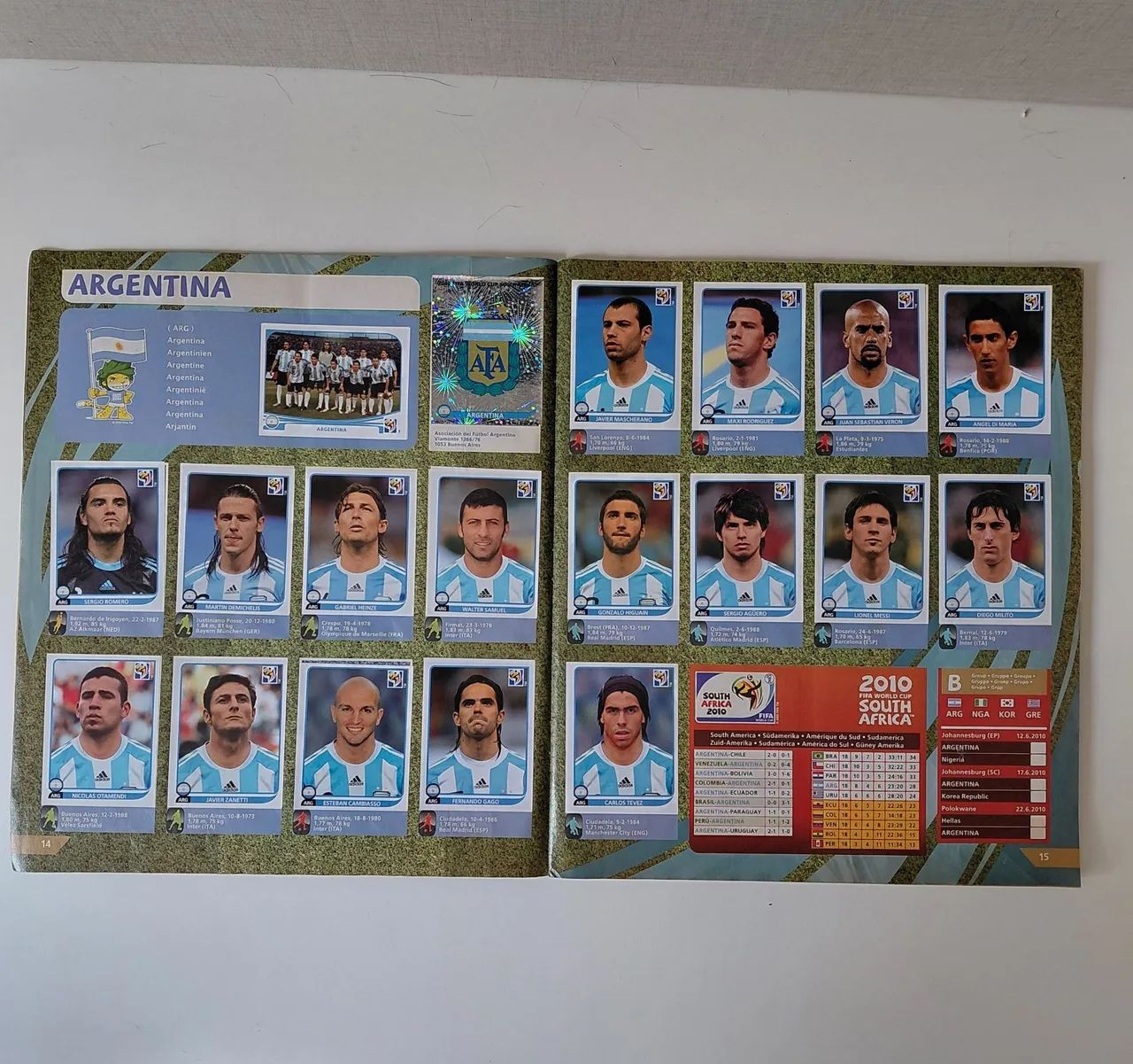 Álbum Copa do Mundo 2010 - Completo - Foto 5