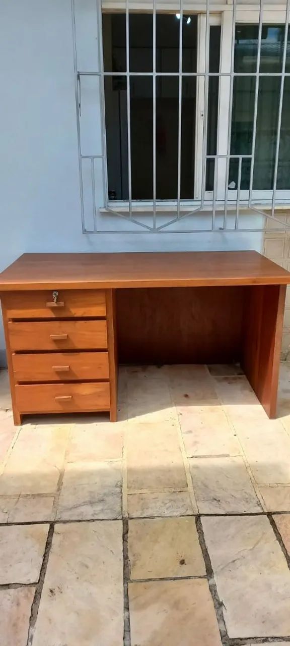 Mesa Madeira Maciça Cedro Rosa - Foto 4