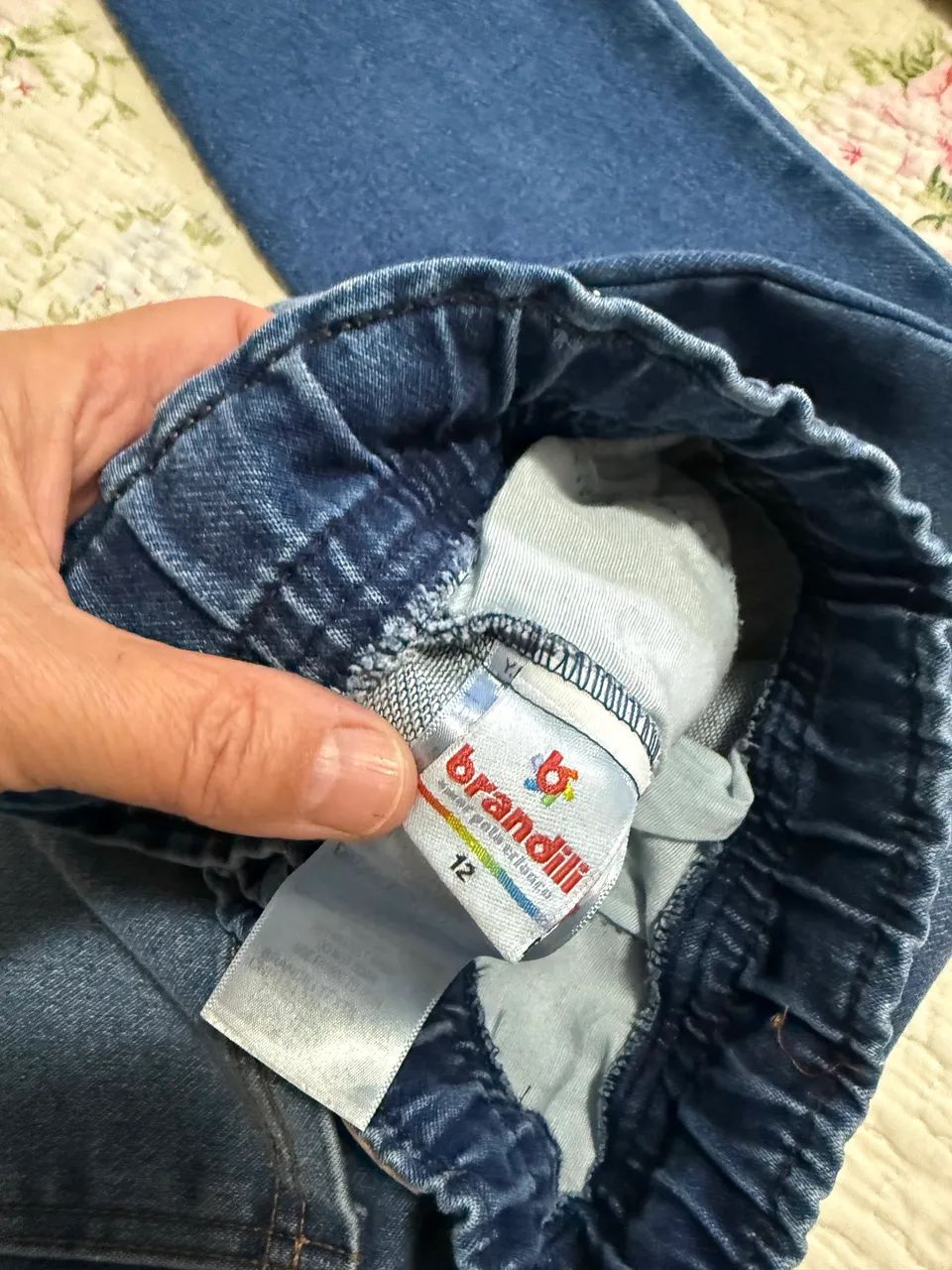 Calça jeans infantil Beandili - Foto 3