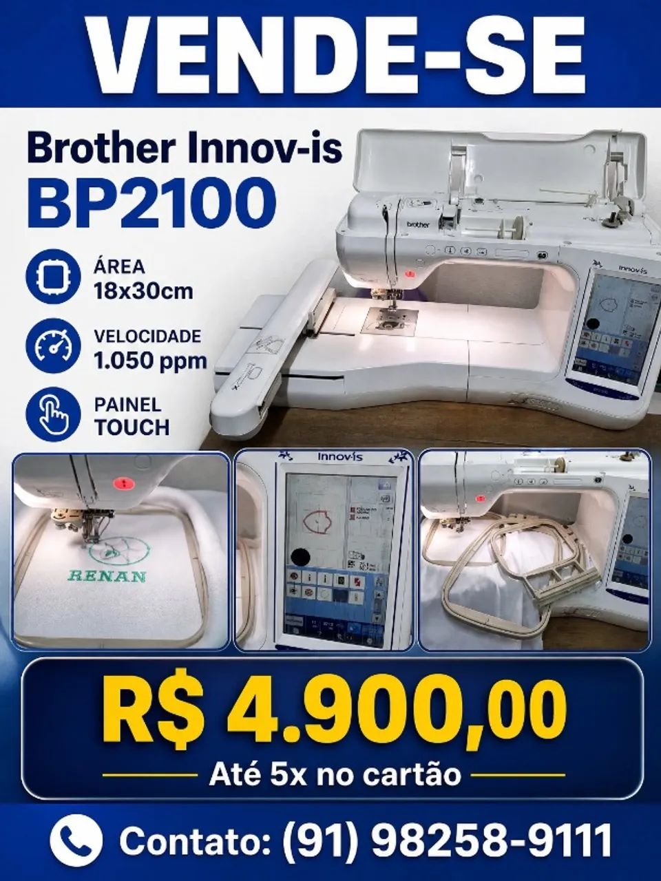 Maquina de Borda BP2100