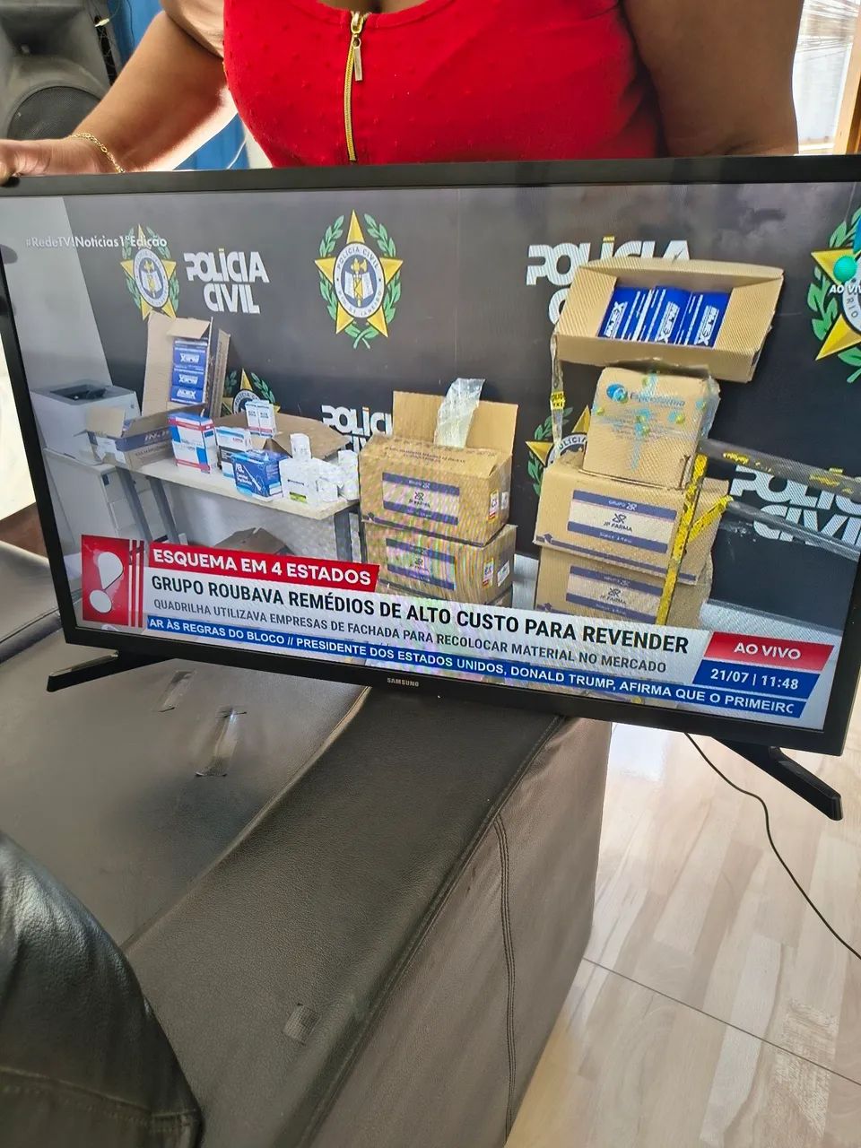 Smart TV Samsung 32 polegadas  - Foto 3