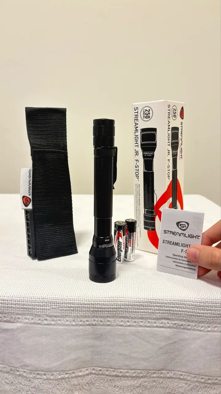 Lanterna Original Streamlight Jr F-stop Novo!!! - Foto 3