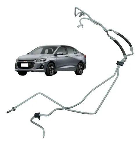 Par Mangueira Óleo Cambio Automatico Gm Onix Turbo 2020 Prateado