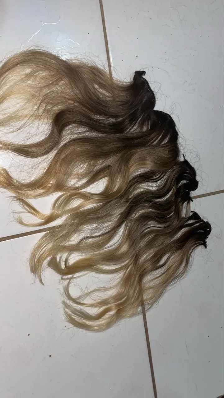 Mega hair loiro  - Foto 3