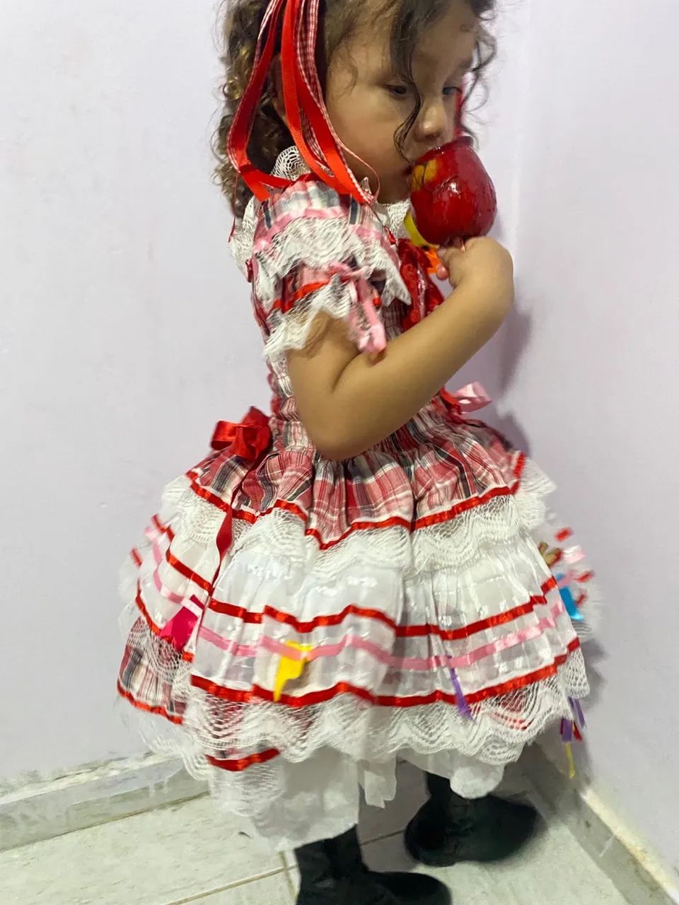 Vestido Junino 3 anos - Foto 3