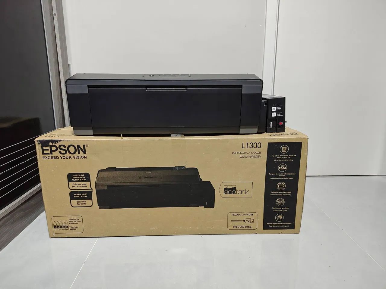 Impressora l1300 Epson com tinta sublimação  - Foto 2
