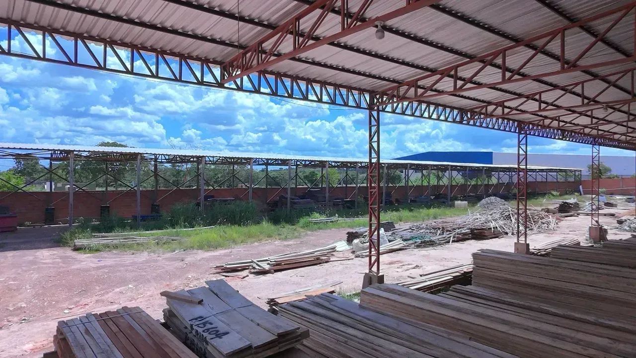 Galpão aberto com patio para locação em cuiaba MT - Foto 3