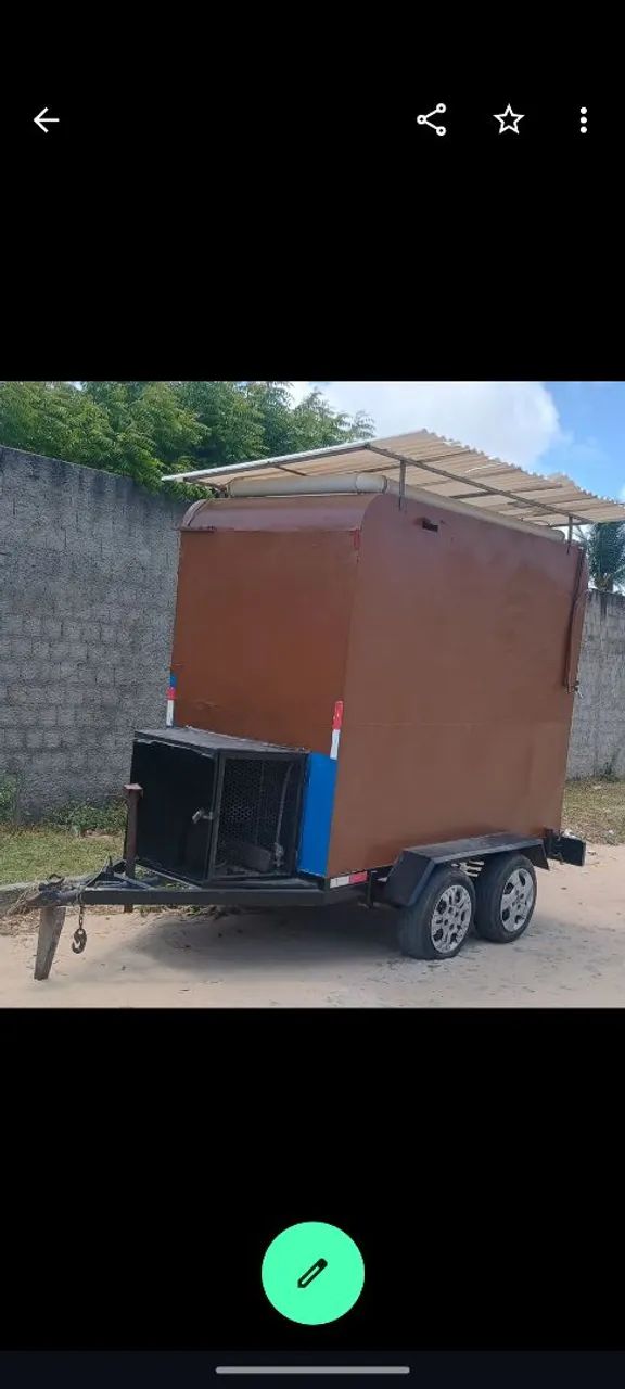 Trailer food reboque 2 eixos - Foto 2