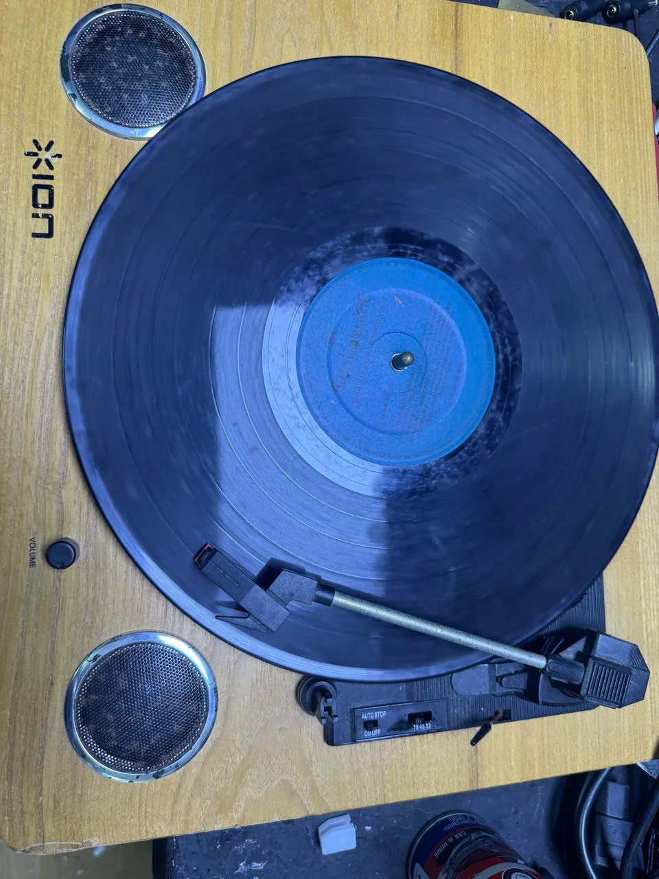 Toca discos vintage 