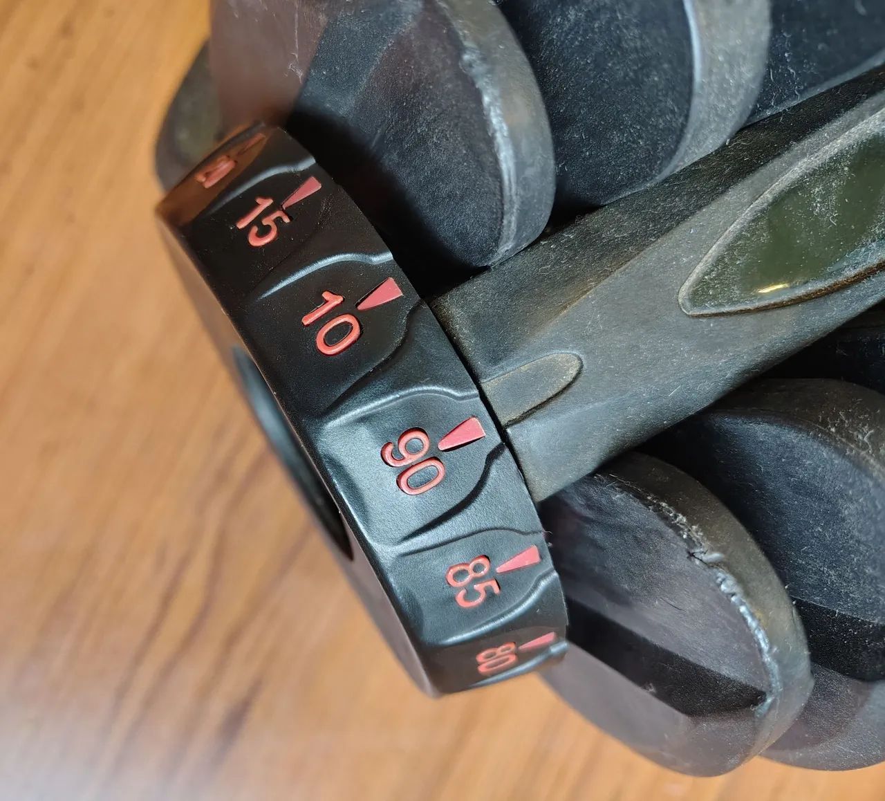 Halter Regulavel 90g Dumbell Ajustável Anilhas  - Foto 3