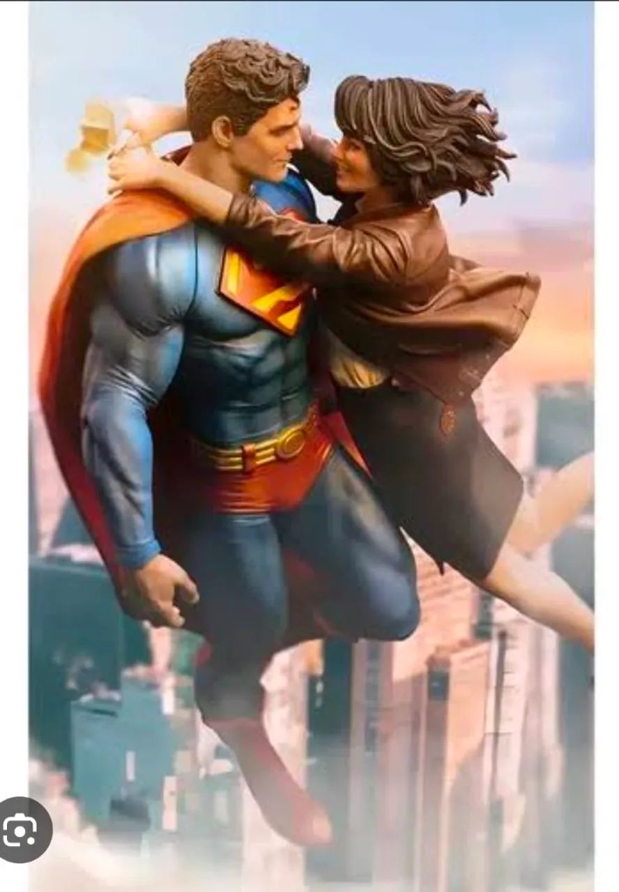 Supeman And Lois 1/6 Iron Studios