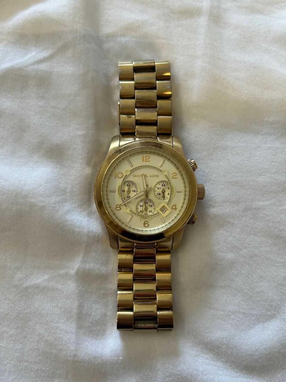 Relógio Michael kors dourado 