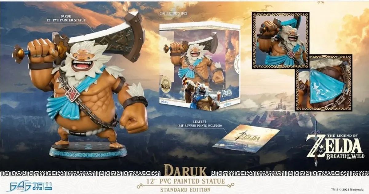Lote Zelda First 4 Figures breath of the wild nintendo - Hobbies e