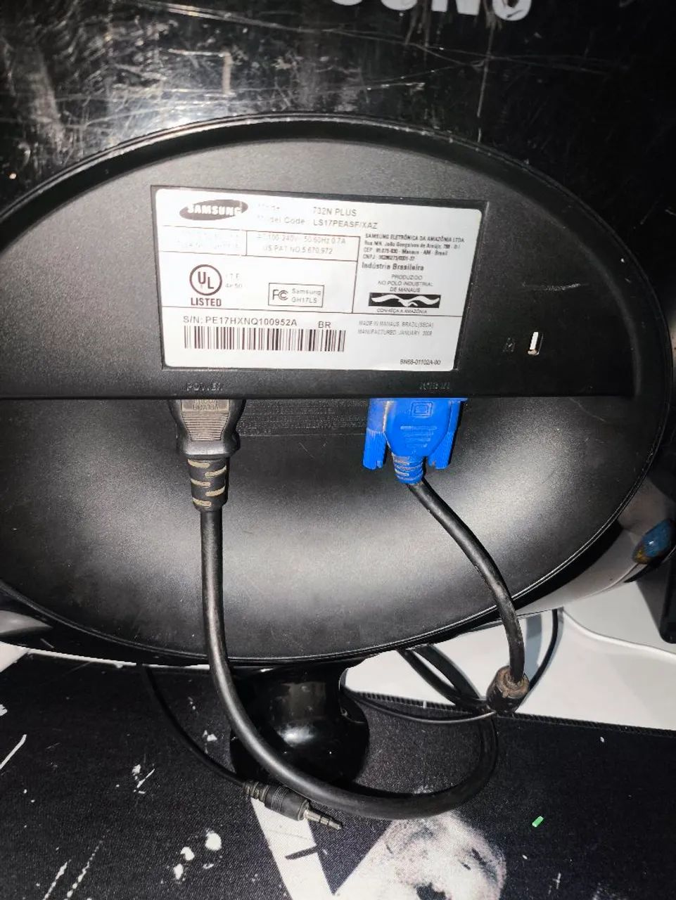 Monitor Samsung 17 polegadas  - Foto 4