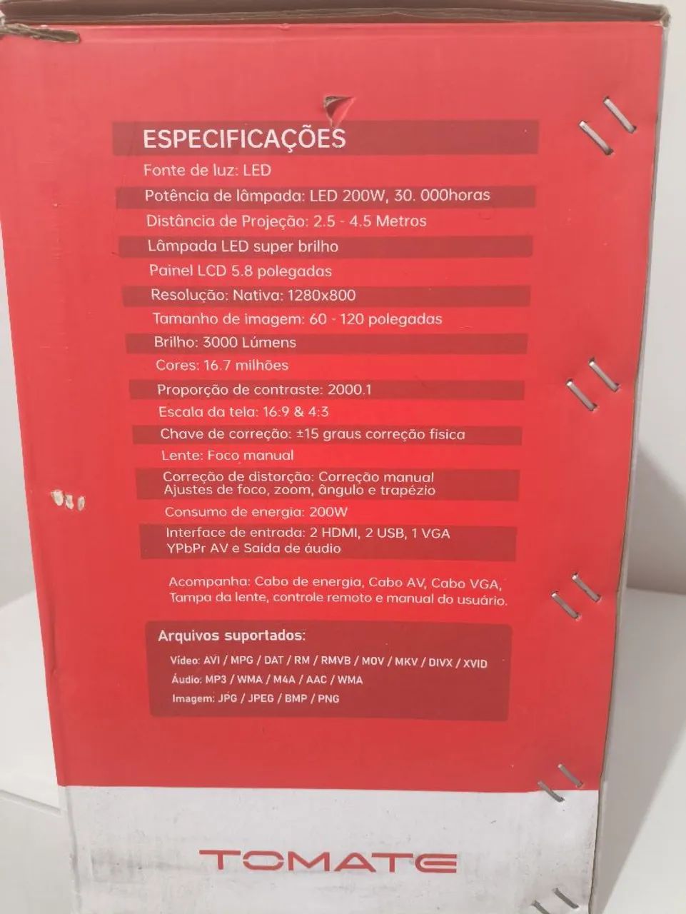 Projetor Super Cinema (120 polegadas) - Foto 2