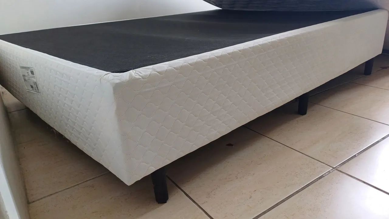 Base Cama Box Casal Gazin 27x138x188cm - Diamond Blue - Foto 2