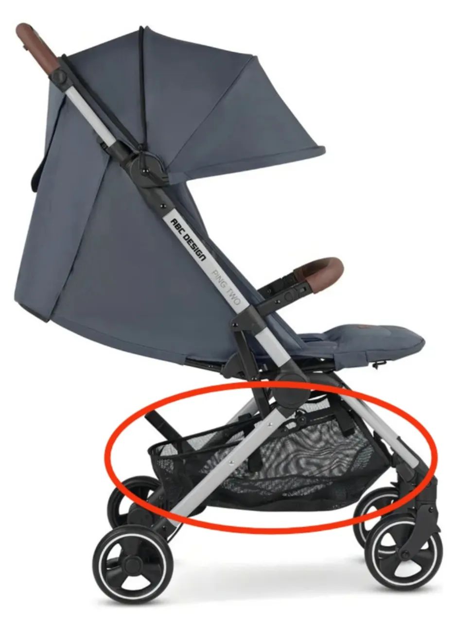 Cesto original do Carrinho Ping Two Storm - ABC Design. Usado - Foto 2
