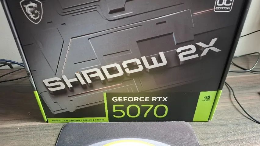 Placa de video Geforce RTX 5070 MSI - Lacrada / Nova
