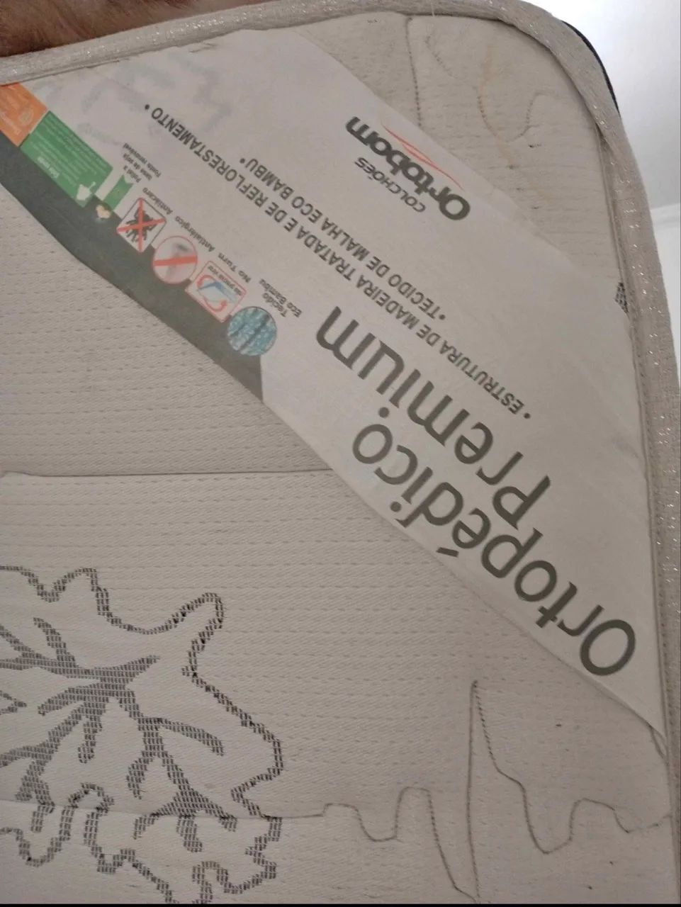 Colchão queen troco por microondas 