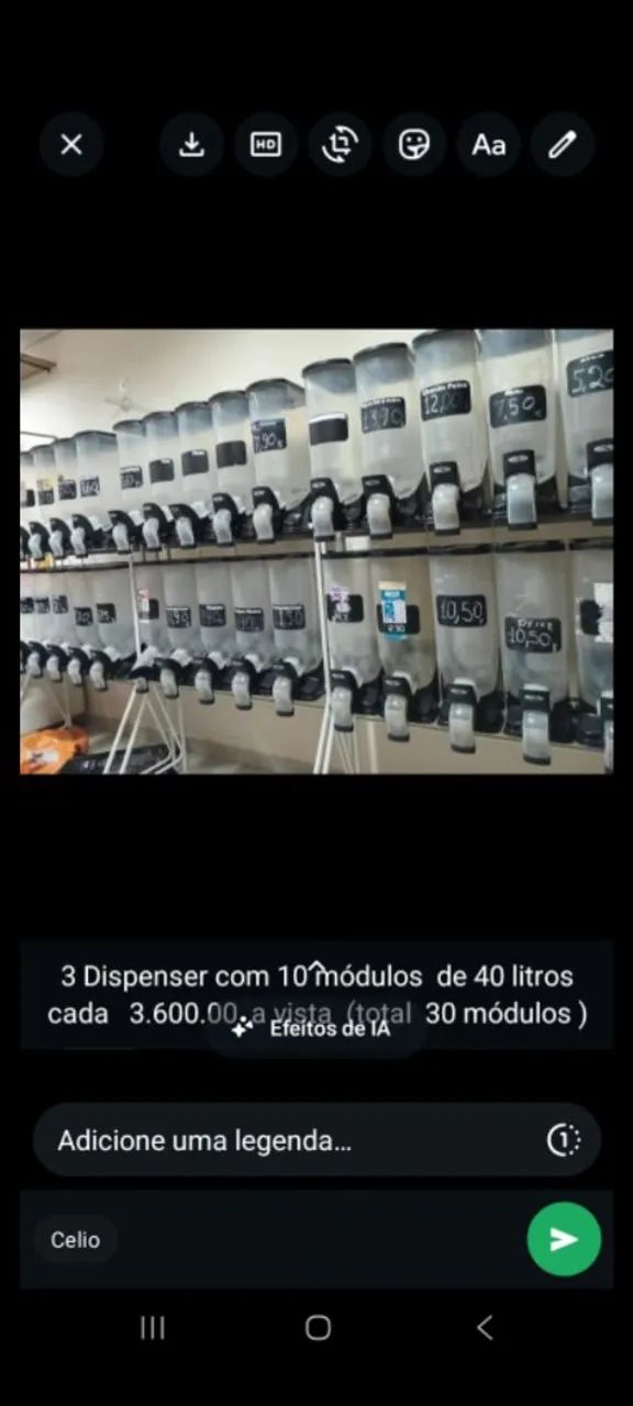Artigo para casa de ração 
