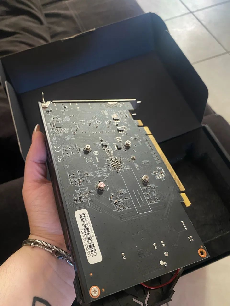 PLACA DE VIDEO DA RADEON RX 550 - Foto 4