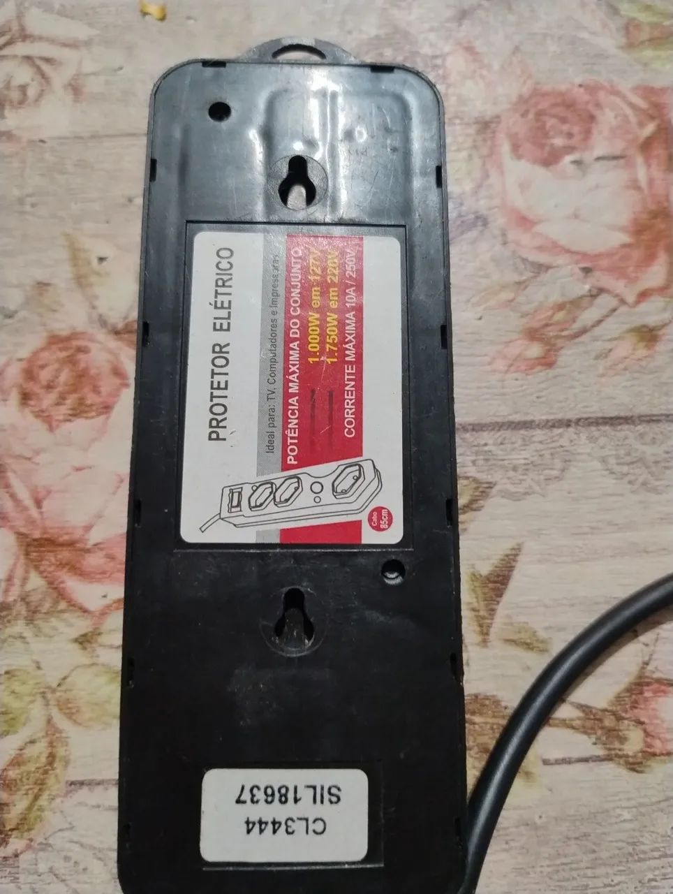 Extensão com filtro de linha 10 A - Foto 2